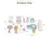 Wooden Cosmetic Set Children Role Playing Toys Fashion Hairdressing Makeup Toys Girls