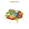 Children's percussion instruments wooden with sounds preschool music toy set with xylophone drum