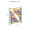 Wooden abacus math toys Digital counting calculation bead abacus Montessori game