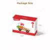 Children's wooden vehicle toys mini racing cars, creative fun racing cars, suitable for boys and girls