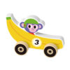 Children's wooden vehicle toys mini racing cars, creative fun racing cars, suitable for boys and girls
