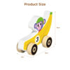 Children's wooden vehicle toys mini racing cars, creative fun racing cars, suitable for boys and girls