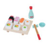 Children Pretend Wooden Food Sushi Play Set Kitchen Simulation for Kids