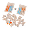 Learning Math Teaching Aids Montessori Number Cognition Game Toy Educational Digital Pairing Wooden Toys for Kid