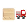 Wooden 3D puzzle Fireengine puzzle board children educational toys for boys and girls