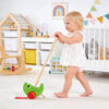 Wooden push rod toys, children's educational push and pull walking toys, develop motor skills