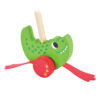 Wooden push rod toys, children's educational push and pull walking toys, develop motor skills