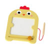 Magnetic writing board children's cartoon chicken drawing board puzzle magnetic small graffiti small writing board