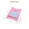 Magnetic writing board children's cartoon pig drawing board puzzle magnetic small graffiti small writing board