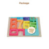 Wooden Digital Blocks Toy Kids Math Learning Digital Toys