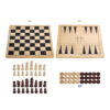 Chess 2 in 1 Classic International Wooden Chess Board Game