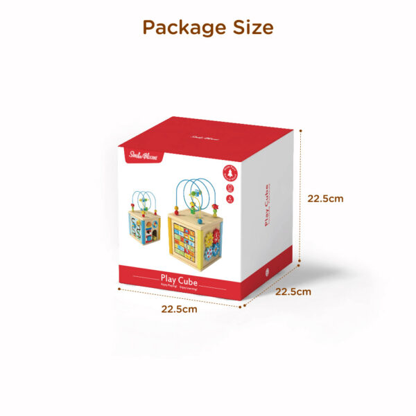 Wooden Rubik's Cube Toys 5-in-1 Ocean Montessori Toys Children's Educational Multifunctional Rubik's Cube Learning Toys - Image 4