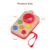 Wooden children's mobile phone fun kaleidoscope toy educational