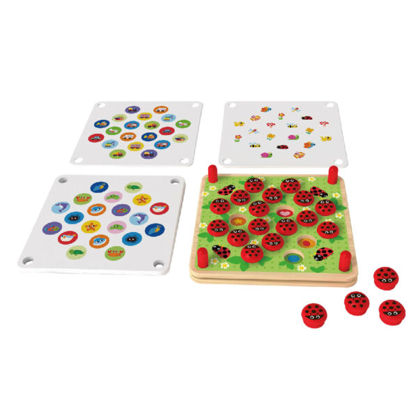 Wooden Memory Matching Game Set Children's Learning and Educational Parent-Child Interactive Toys Intelligence Training Games for Kids - Image 3