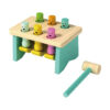 Wooden Beating Stool (with Mallet) for Children to Develop Motor Skills and Hand-Eye Coordination