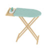 Wooden ironing board toy folding ironing board table wooden ironing rack children's play house toys