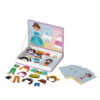 Clothing puzzle magnetic book, fun children's dress-up toys, preschool educational magnetic gift book