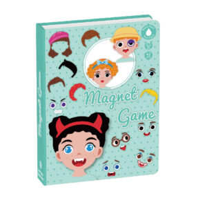 Children's facial expression puzzle magnetic book, fun children's emotion change learning toys, preschool children's educational magnetic gift book
