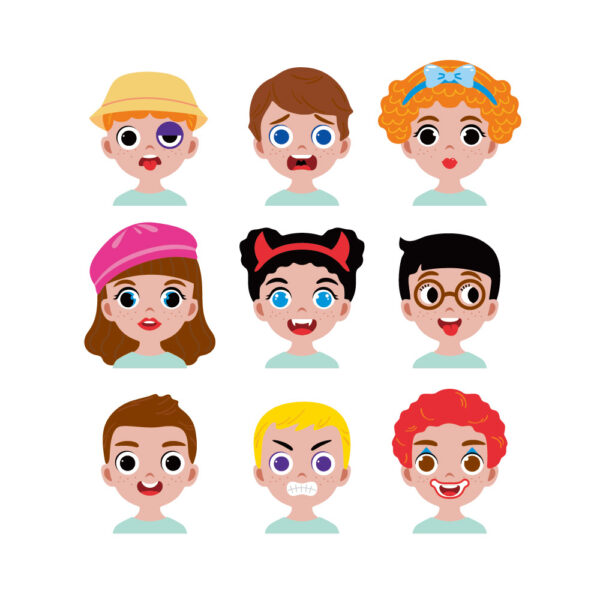 Children's facial expression puzzle magnetic book, fun children's emotion change learning toys, preschool children's educational magnetic gift book - Image 3
