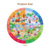 Wooden Four Seasons Jigsaw Puzzle Premium 360-degree Theme Story Puzzle Educational Toys