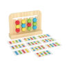 Wooden slide puzzle color shape matching Montessori logic games children's learning toys