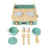 Wooden mini kitchen toys children's pretend cooking toys