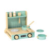 Wooden mini kitchen toys children's pretend cooking toys
