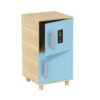 Wooden kids refrigerator toy set refrigerator kitchen preschool toys and role play