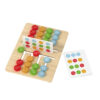 Wooden slide game Montessori learning toys color shape matching logic game preschool children educational wooden toys