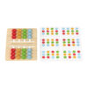 Wooden slide game Montessori learning toys color shape matching logic game preschool children educational wooden toys
