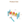 Wooden Hammering Toy Montessori Early Motor Hand-Eye Coordination Toy