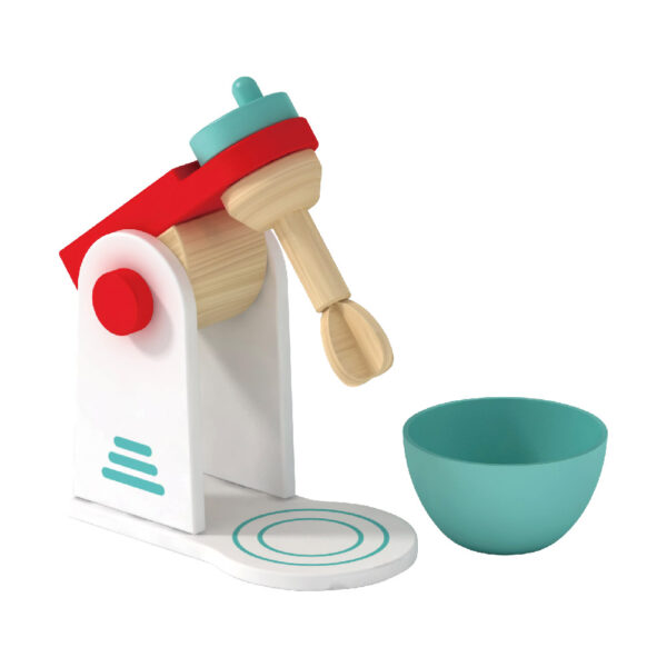 Wooden Blender Set Children's Food Cooking Pretend Toys Suitable for Toddler Birthday Gifts - Image 2