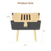 Wooden Kitchen BBQ Toy Set Fun Wooden Barbecue Food Toys Children's Role Playing Educational Toys