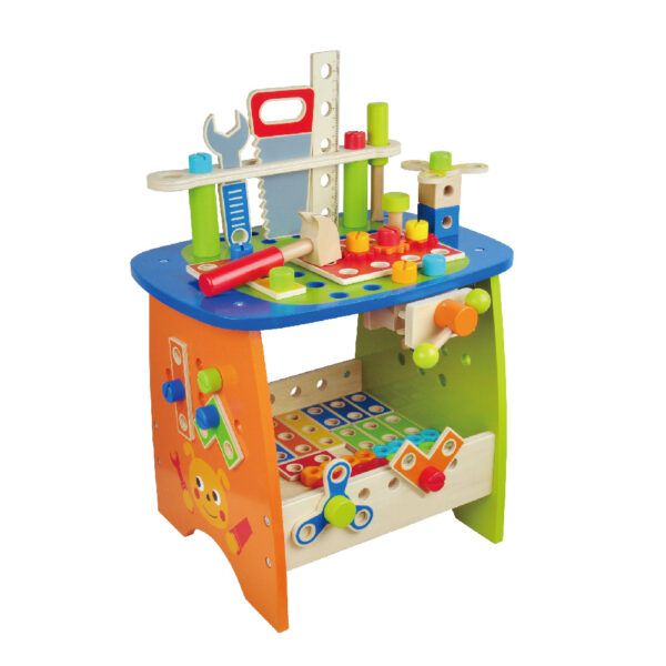 Wooden tool bench children's educational toys manual repair and disassembly tool bench