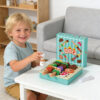 Hot Selling Children Pretend Play Wooden Grill Barbecue BBQ Party Kitchen Toys Set for Child