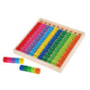 Wooden multiplication table early education toy children's arithmetic learning toy