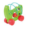 Wooden Animal Maze Push crocodile Toy Children's Puzzle Toy