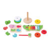 3-in-1 Wooden Toys for Children's Puzzle Puzzles, Percussion and Stacking Toys