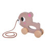 Wooden Animal Dragging Toy  Baby Dragging Walking Toy  Pushing Toy