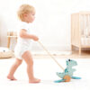 Early Childhood Education Wooden Dragging Toys Dinosaur Push-pull Walking Toys
