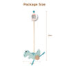 Early Childhood Education Wooden Dragging Toys Dinosaur Push-pull Walking Toys