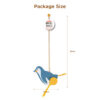 Wooden Dragging Toys for Preschool Education Penguin Push Pull Walking Toys