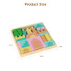 Children's Wooden Rainbow Building Blocks Creative Stacking Educational Toy