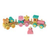 Princess Series Wooden Train Building Block Set Small Train Educational Preschool Toys for Children