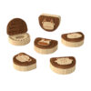 Wholesale Wooden Children's Zodiac Tooth Boxes Collection of Children's Teeth and Fetal Hair Commemorative Containers