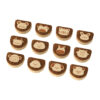 Wholesale Wooden Children's Zodiac Tooth Boxes Collection of Children's Teeth and Fetal Hair Commemorative Containers