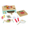 Wooden Pizza Oven Set  Toys for Early Childhood Education Pizza and Simulated Cooking